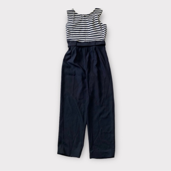 Vintage 90s Navy & White Jumpsuit - Picture 6 of 8